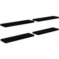 Floating Wall Shelves Bookcase Storage Rack Display Hanging Shelf MDF vidaXL