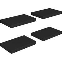 Floating Wall Shelves Bookcase Storage Rack Display Hanging Shelf MDF vidaXL