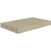 vidaXL Floating Wall Shelf Oak 40x23x3.8 cm MDF