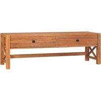vidaXL TV Cabinet 140x40x45 cm Teak Wood