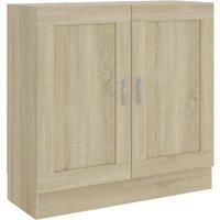 Book Cabinet Storage Rack Bookshelf Bookcase Sideboard Engineered Wood vidaXL