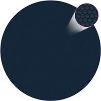 vidaXL Floating Pe Solar Pool Film 488cm Black And Blue