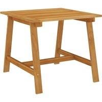 Garden Dining Table Wooden Outdoor Table Side Table Solid Acacia Wood vidaXL