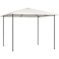 VidaXL Gazebo 3x3x2.6 m Cream 160 g/m
