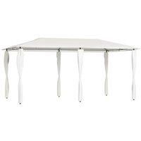 Vidaxl Gazebo With Post Covers 3X6X2 6 M Cream 160 G M