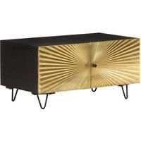 vidaXL Coffee Table 90x50x45 cm Solid Mango Wood