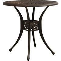Garden Table Cast Aluminium Desk Multi Colours 78x78x72/90x90x74 cm vidaXL