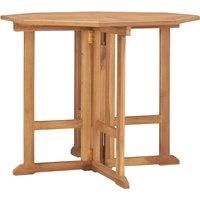 Folding Square Rattan Coffee Table Bistro Balcony Garden Steel Outdoor