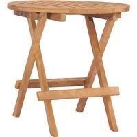 Folding Garden Table Outdoor Table Patio Picnic Table Solid Teak Wood vidaXL