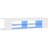 TV Cabinet with LED Lights Bedroom Console HiFi Cabinet Multi Colors vidaXL