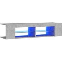 TV Cabinet with LED Lights Bedroom Console HiFi Cabinet Multi Colors vidaXL