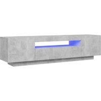 TV Cabinet with LED Lights TV Unit Living Room Furniture Multi Colours vidaXL