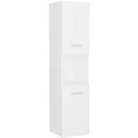 Bathroom Cabinet Engineered Wood Washroom Storage Laundry Multi Colours vidaXL