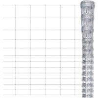 Vidaxl Garden Fence Galvanised Steel 50X1.5 M Silver