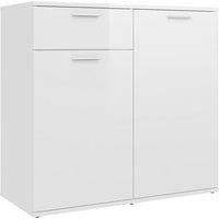 Sideboard Side Cabinet Organiser Cupboard Highboard Engineered Wood vidaXL