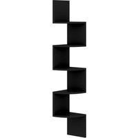 Wall Corner Shelf Hanging Wall Shelf Floating Shelf Engineered Wood vidaXL
