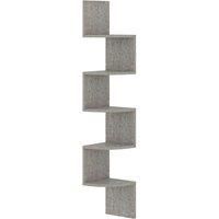 Wall Corner Shelf Hanging Wall Shelf Floating Shelf Engineered Wood vidaXL