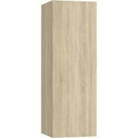 Vidaxl Tv Cabinet Sonoma Oak 30.5X30X90 Cm Engineered Wood, Brown