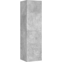 TV Cabinet Concrete Grey 30.5x30x110 cm Engineered Wood