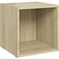 TV-Schrank Sonoma-Eiche 37x35x37 cm Spanplatte