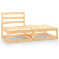 Garden Lounge Set Outdoor Lounge Set Corner Sofa Couch Solid Pinewood vidaXL