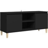 Solid Wood TV Cabinet & Legs Sideboard TV Stand Unit Multi Colours vidaXL