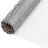 Vidaxl Mesh Screen Stainless Steel 112X1000 cm Silver