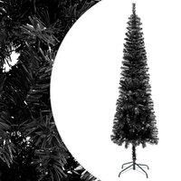 Vidaxl Slim Christmas Tree Black 240 Cm