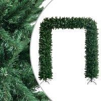vidaXL Realistic Christmas Tree Arch Green 240 cm - Durable PVC Material with Steel Stands - Suitable for Weddings, Festivals, and Celebrations