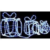 Christmas Decoration Gift Boxes with 180 LEDs Indoor Outdoor