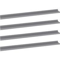 Wall Shelves Bookcase Storage Rack Display Hanging Shelf Bookshelf vidaXL