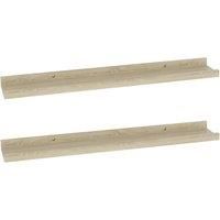 Wall Shelves Bookcase Storage Rack Display Hanging Shelf Bookshelf vidaXL