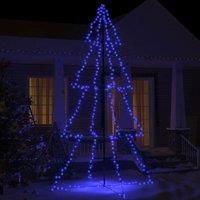 Christmas Cone Tree LED Xmas Tree Decoration Home Holiday Ornament vidaXL