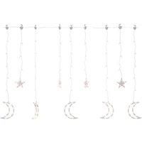 Star&Moon Fairy Lights Remote Control 138 LED/345 LED Multi Colours vidaXL