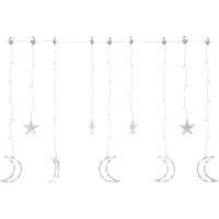 Star&Moon Fairy Lights Remote Control 138 LED/345 LED Multi Colours vidaXL