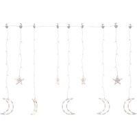 Star&Moon Fairy Lights Remote Control 138 LED/345 LED Multi Colours vidaXL