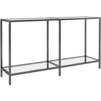 Console Table Tempered Glass Hall Side Table Multi Colours Multi Sizes vidaXL