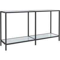 Console Table Tempered Glass Hall Side Table Multi Colours Multi Sizes vidaXL