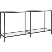 Console Table Tempered Glass Hall Side Table Multi Colours Multi Sizes vidaXL
