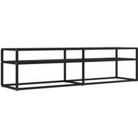 TV Cabinet Entertainment Centre TV Stand Media TV Unit Tempered Glass vidaXL
