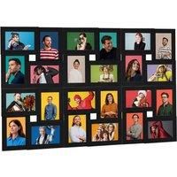 Collage Photo Frame MDF for 24x(13x18 cm)/24x(10x15 cm) Multi Colours vidaXL