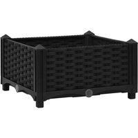 Raised Bed Polypropylene Garden Planter Pot Planting Box Flower Pot vidaXL