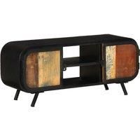 vidaXL TV Cabinet 110x30x45 cm Solid Reclaimed Wood