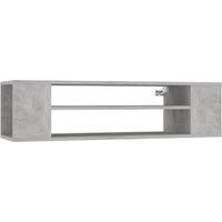 Hanging TV Cabinet Entertainment Centre Wall TV Unit Engineered Wood vidaXL
