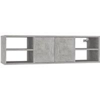 Wall Shelf Wall-Mounted Shelf Storage Display Rack Engineered Wood vidaXL