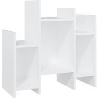 Side Cabinet White Chipboard Storage Cabinet Furniture Multi Colours vidaXL