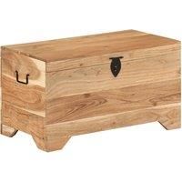 vidaXL Storage Chest Solid Acacia Wood