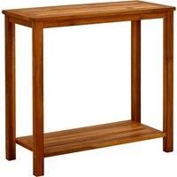 Garden Console Table Side Table Hallway Console Table Solid Acacia Wood vidaXL