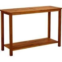 Garden Console Table Side Table Hallway Console Table Solid Acacia Wood vidaXL