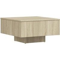 vidaXL Coffee Table Modern Home Living Room Furniture Couch Tea End Side Center Accent Sofa Table Unit Home Decor Set Chipboard Sonoma Oak